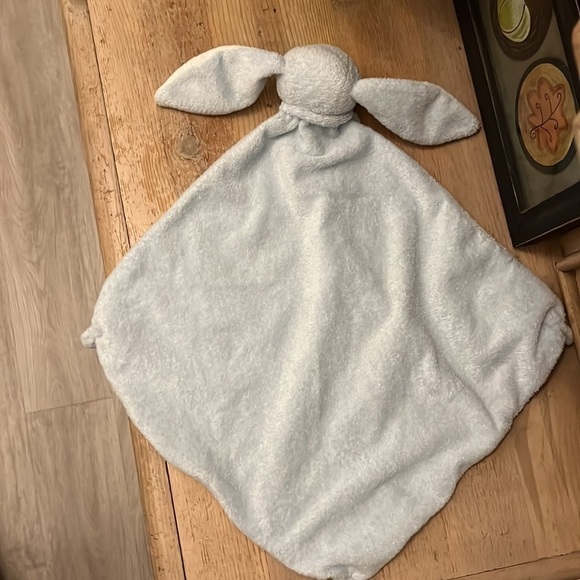 Angel Dear Lovey Security Blanket Bunny Blue Baby Toy - Picture 5 of 8
